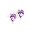 Barn Blomdahl | Heart Mp Light Amethyst