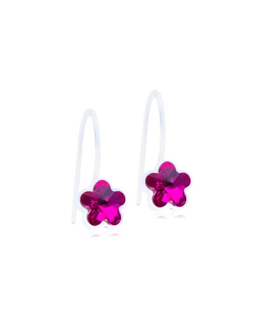 Barn Blomdahl | Pendant Fixed Flower Mp Fuchsia